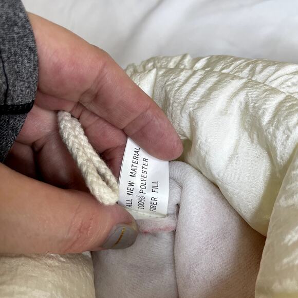 Christmas Stocking Vintage Puffy Parachute 3D Teddy Bear 80s 18" Holiday Decor - Picture 7 of 11